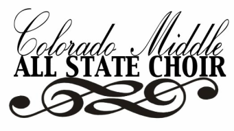 Colorado Middle All State Choir
